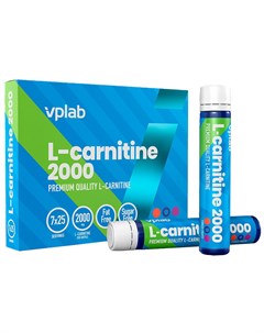 L Carnitine 2000 лесные ягоды 7 25 мл VPLab Vplab nutrition