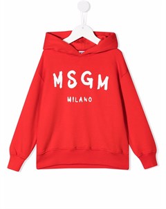 Худи с логотипом Msgm kids