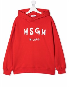 Худи с логотипом Msgm kids