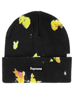 Шапка бини с эффектом разбрызганной краски Supreme