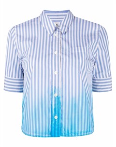 Полосатая рубашка с эффектом градиента Marni