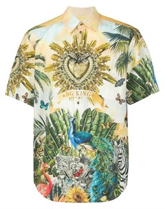 Рубашка с принтом Jungle Dolce&gabbana