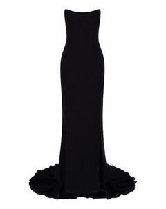 Черное платье со шлейфом Giuseppe di morabito