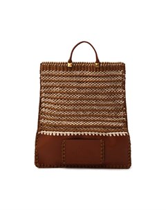 Комбинированная сумка шопер Crochet Bags Valentino