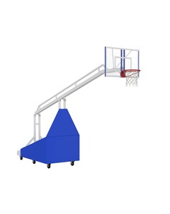 Стойка баскетбольная мобильная складная игровая 01 117 1600 вынос 160 см Glav