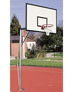 Стойка баскетбольная алюминиевая стационарная 01 111 1200 вынос 120 см Glav