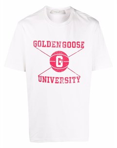 Футболка с логотипом Golden goose