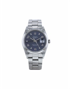 Наручные часы Oyster Perpetual Date pre owned 34 мм 2000 х годов Rolex