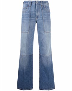 Широкие джинсы с завышенной талией Victoria beckham