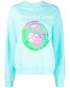 Толстовка Fantastic Green Msgm