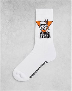 Спортивные носки для горнолыжного спорта со штурмовиком из Звездных войн Asos design