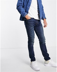 Зауженные джинсы синего выбеленного цвета 510 Levi's®