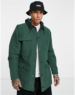 Зеленое пальто с капюшоном Drill Chore Vans