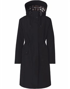 Пальто с капюшоном и клетчатой подкладкой Burberry