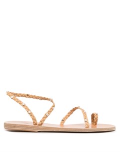 Сандалии Eleftheria с искусственным жемчугом Ancient greek sandals