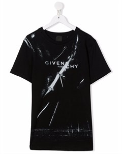 Футболка с логотипом Givenchy kids