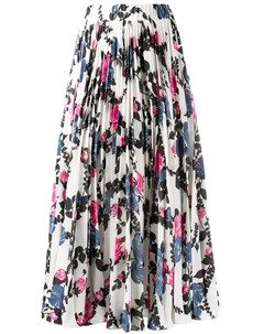 Плиссированная юбка с цветочным принтом La doublej