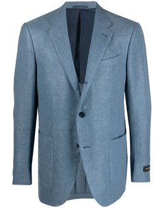 Однобортный пиджак с заостренными лацканами Ermenegildo zegna
