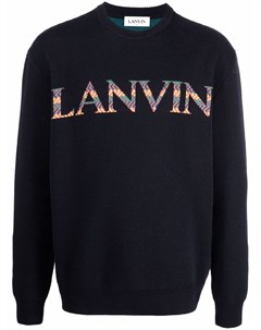 Джемпер с логотипом Lanvin