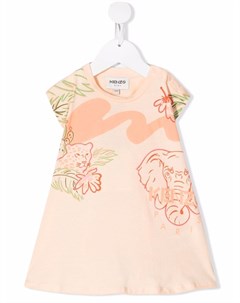 Платье с принтом Kenzo kids