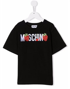 Декорированная футболка Moschino kids
