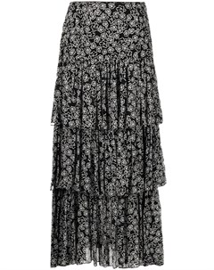Ярусная юбка макси с цветочным принтом Dorothee schumacher