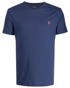 Футболка с вышитым логотипом Polo ralph lauren