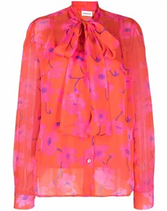 Блузка с цветочным принтом Parosh