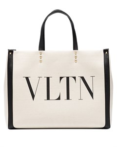 Маленькая сумка тоут с логотипом VLTN Valentino garavani