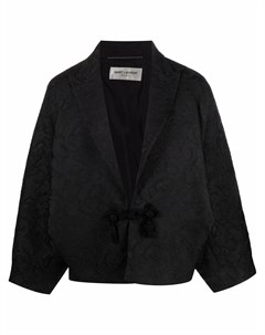 Жаккардовый пиджак с узором Saint laurent