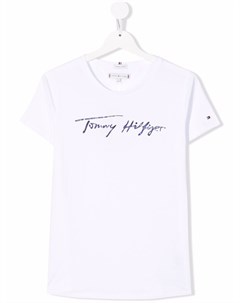 Футболка с логотипом Tommy hilfiger junior