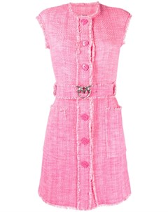 Твидовое платье с поясом Pinko