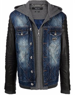 Стеганая джинсовая куртка Philipp plein