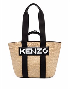 Сумка тоут с нашивкой логотипом Kenzo