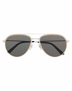 Солнцезащитные очки авиаторы Santos de Cartier Cartier eyewear