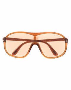 Солнцезащитные очки в массивной оправе Tom ford eyewear