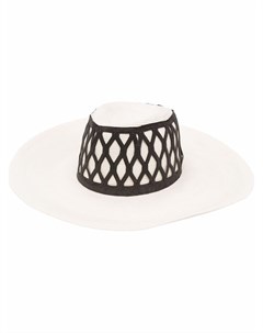 Шляпа с плетеной деталью Brunello cucinelli