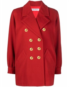 Двубортное пальто 1990 х годов Yves saint laurent pre-owned