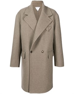 Двубортное кашемировое пальто Bottega veneta