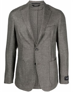 Льняной однобортный пиджак Z zegna