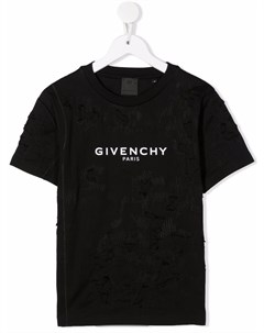 Футболка с логотипом Givenchy kids