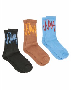 Комплект носков с логотипом JWA Jw anderson