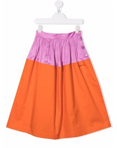 Юбка A силуэта в стиле колор блок Marni kids