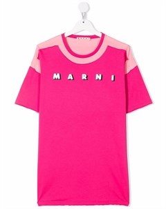 Платье футболка с логотипом Marni kids