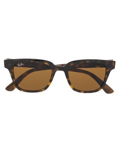 Солнцезащитные очки в прямоугольной оправе черепаховой расцветки Ray-ban®
