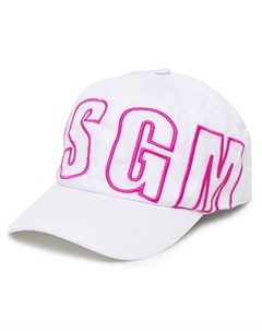 Кепка с вышитым логотипом Msgm