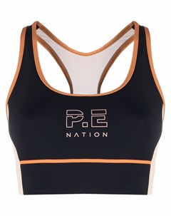 Спортивный бюстгальтер с логотипом P.e nation