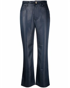 Расклешенные брюки с завышенной талией Nanushka