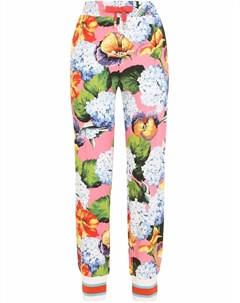 Спортивные брюки с цветочным принтом Dolce&gabbana