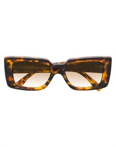 Солнцезащитные очки черепаховой расцветки с затемненными линзами Cutler & gross